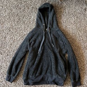 comfy, fuzzy hoodie size L